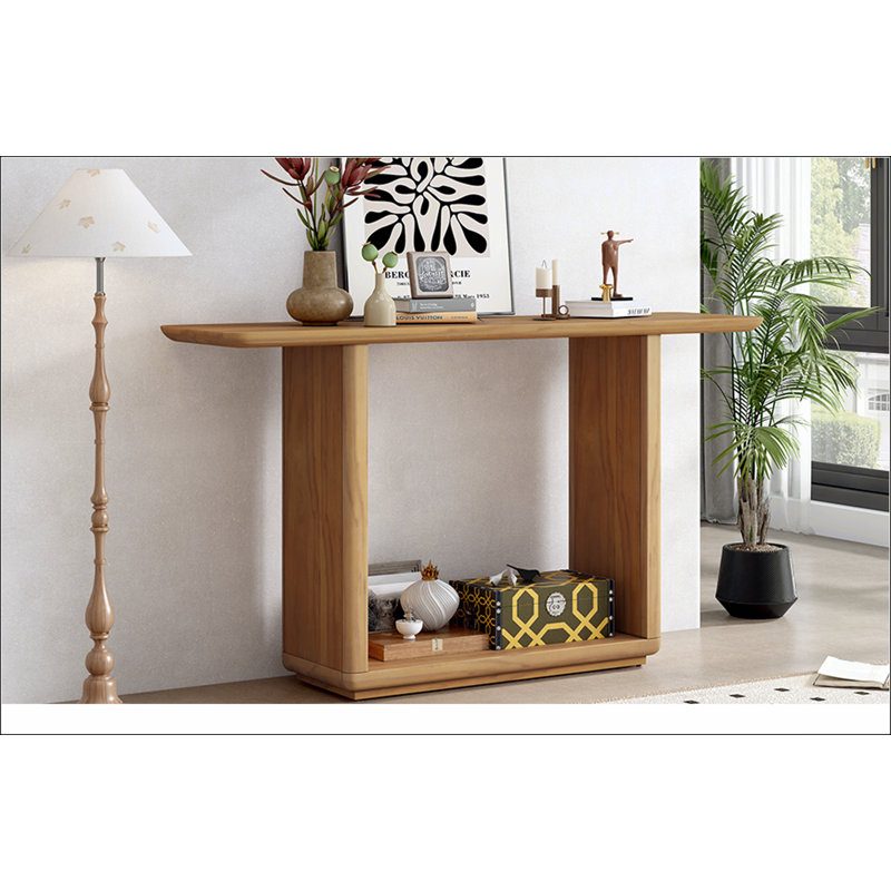 Console Mirod Elegant Minimalist, Brun