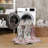 GLN Rugs Traditional Collection - Machine Washable Area Rug, Traditional Washable Rug, Non Slip Washable Rug, Low Pile Chenille Living Room Rug, Bedroom Rug, Kitchen Rug (Pink and Gray Rug)-66446194