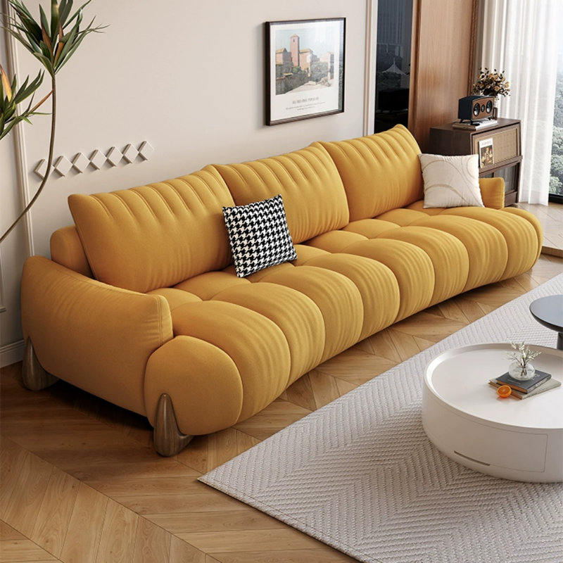 Simple Casual Creative Sofa, Yellow