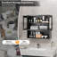 Armoire de rangement en acier avec lumière DEL