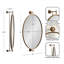 Miroir mural pivotant Darbridge