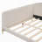 Upholstered Daybed with Headboard and Armrest-674344484-674344491