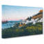 The Island of Rhodes in Greece in Abstract - Wrapped Canvas-55303831