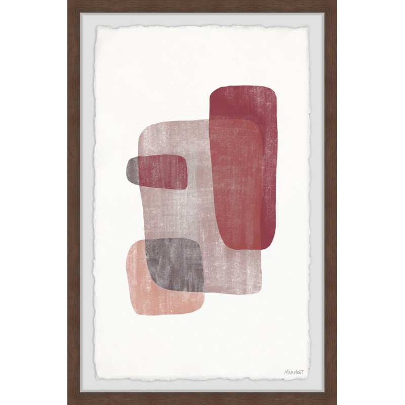 Darker Bricks - Single Picture Frame Painting, 61 cm H x 41 cm W