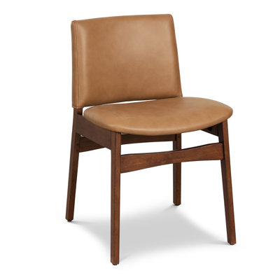 Oliva Full-Grain Italian Leather Dining Chair