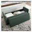 Banc de repose-pieds de 44 po avec rangement caché, tabouret de rangement pour le salon et la chambre à coucher Zeller-709981789