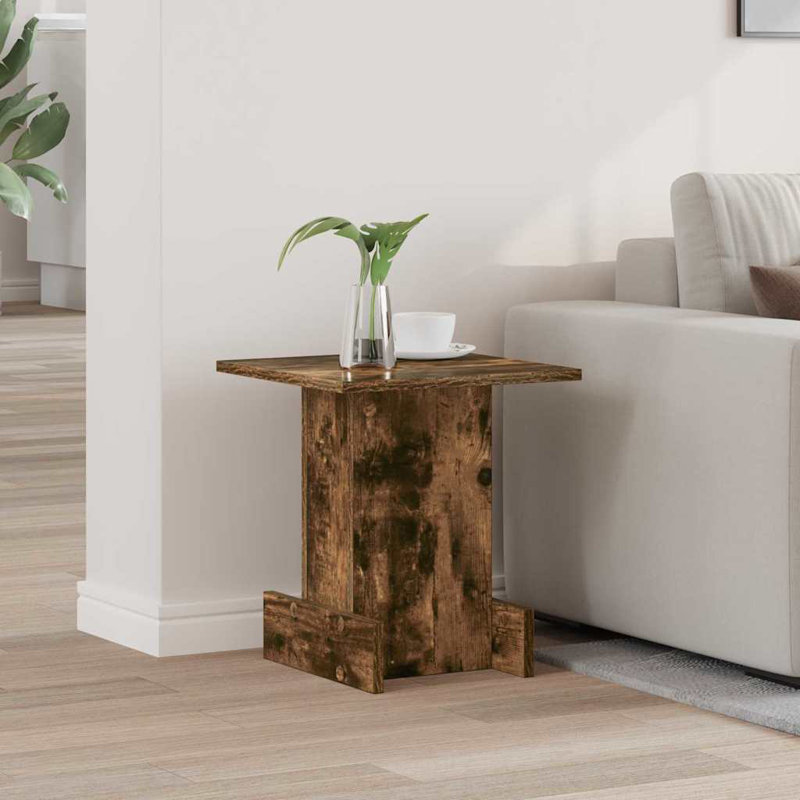End Table, Smoked Oak