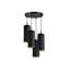 Chaidez 4 - Light Black Cluster Pendant