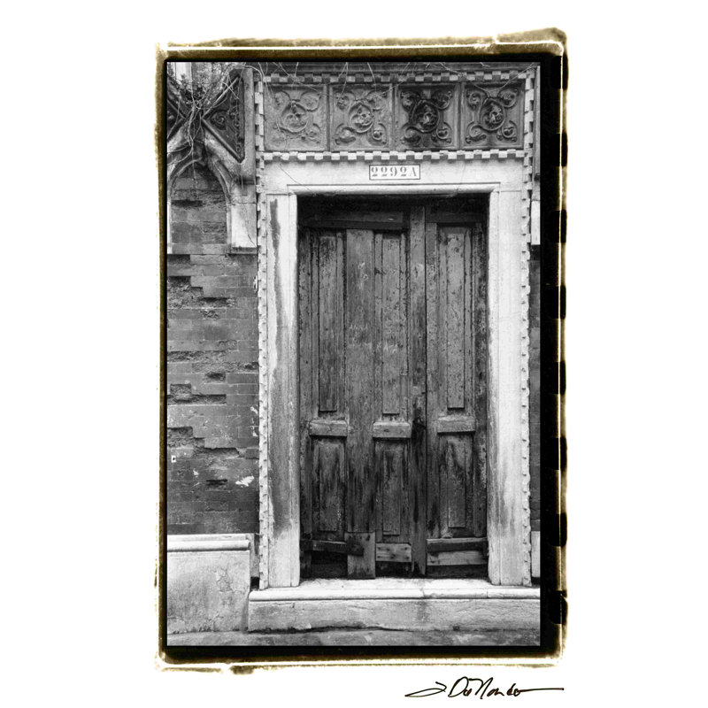 Les portes de Venise I, H 18 po x l 12 po