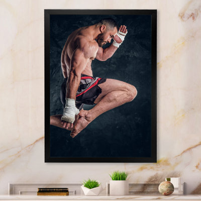 Martial Arts Combat Warrior III sur toile