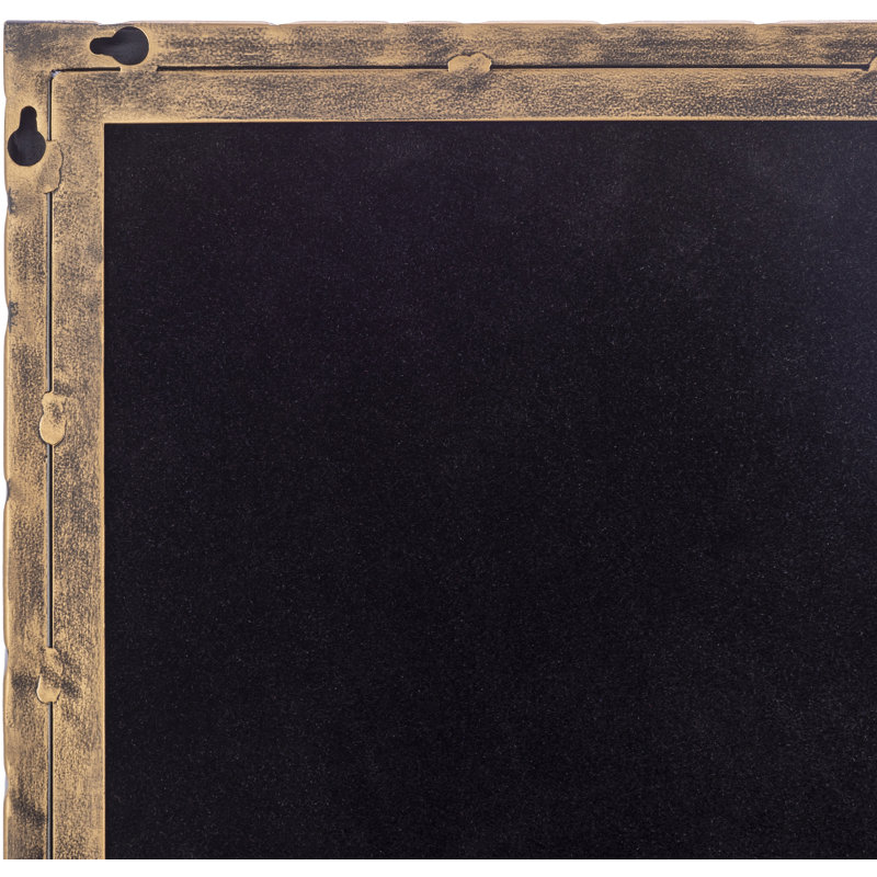Shamar Metal Flat Wall Mirror, 40.25" x 30"