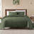Ensemble de courtepointe réversible 3 pièces - Couvre-lit doux et léger-109868398-109868397