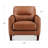 Schneider Top Grain Leather Chair-1394015346
