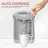 CUCKOO 3.49-qt. Electric Thermal Pot Auto Water Dispenser, 11.6 x 12.4 x 8.7 inches, Stainless Steel Interior Lid, Motorized Water Dispensing Button, Gray
