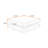 Modern Coffee Table with High-Gloss Finish, LED Light, Storage and Geometric Design-135169663