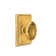 Emtek Passage Knobset w/ Rectangular Rosette and Victoria Knob