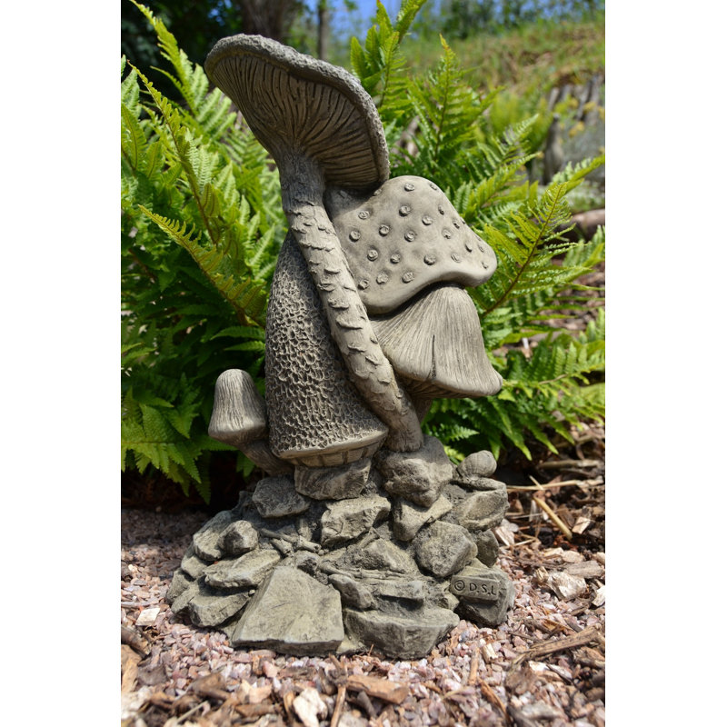 Mia Plants & Flowers Stone Garden Statue