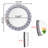 Freelon 17.7" Accent Round Small decorative Wall Mirror