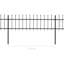 Sutphen Garden Fence Spear Top Steel Outdoor Panels Barrier Border Multi Sizes