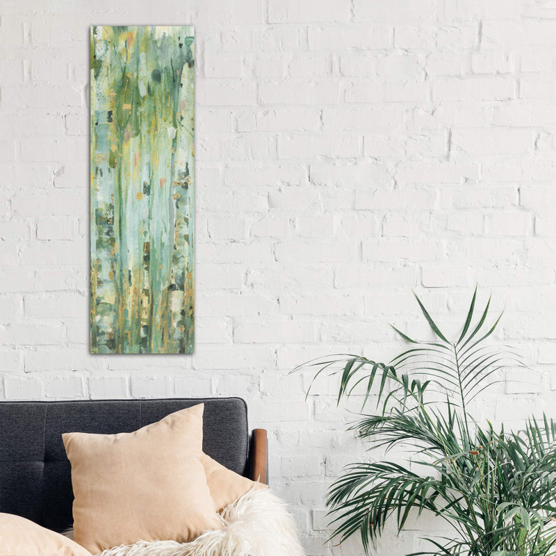 The Forest V by Lisa Audit - Wrapped Canvas Panoramic Painting, 121.92 cm H x 40.64 cm W x 1.91 cm D