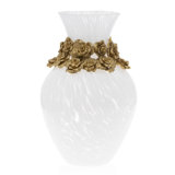 ROSE COLLECTION Handmade Glass Table Vase