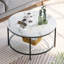 Frame Coffee Table with Storage-2133274050