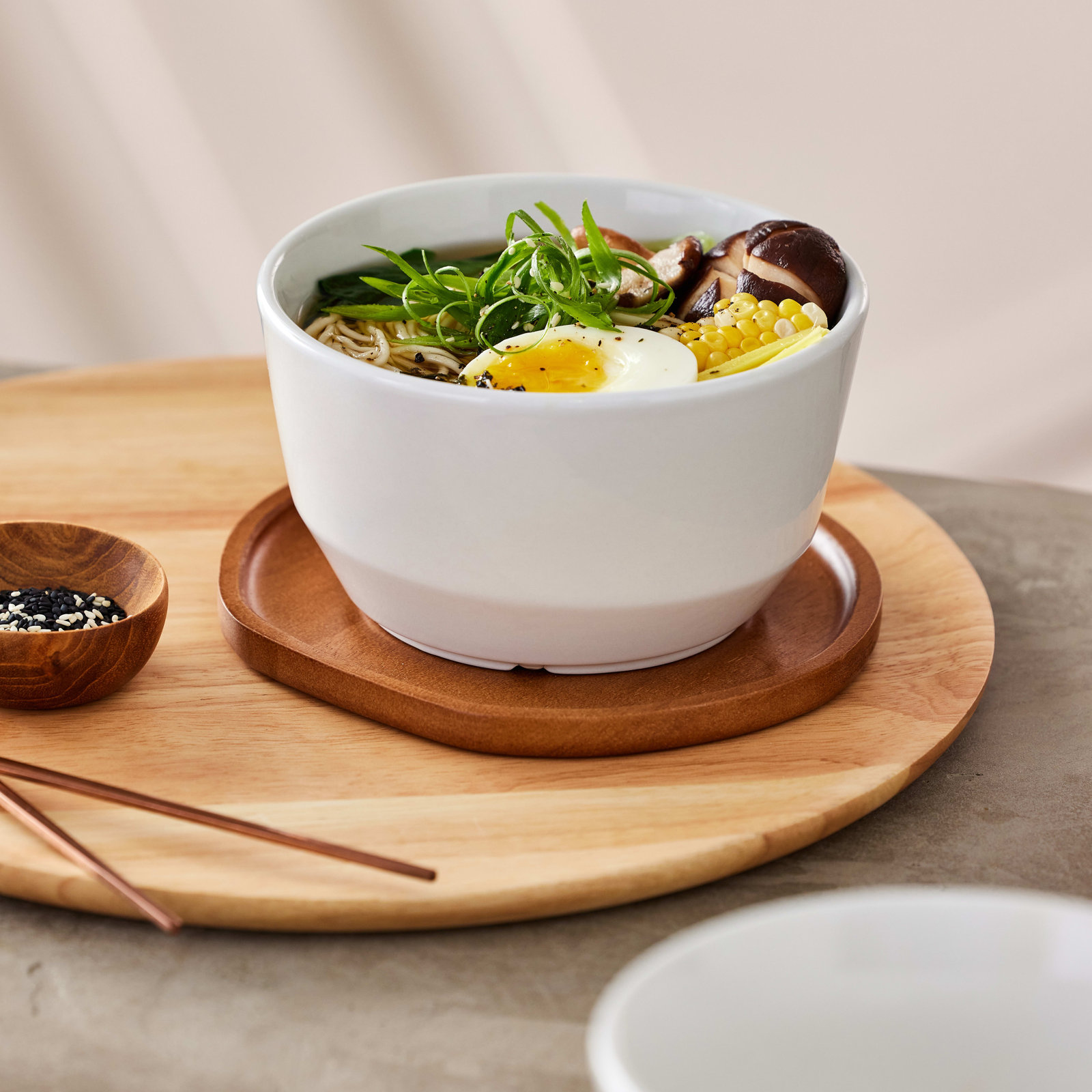 Austin Porcelain Soup Bowl, White