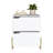 Luss Nightstand, Bedside Table With 2-Drawers-1042610239