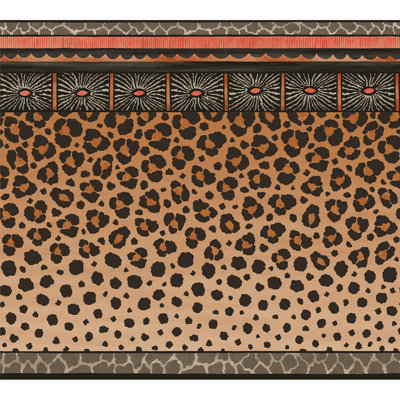 Ardmore Animal Print Wallpaper Border