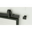 Porte de grange en verre avec quincaillerie d'installation-58775540-87655159