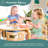 Nordic Table and Chairs Set - Natural