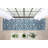 Jaosinho Geometric Machine Braided Rectangular 5'3" x 7'3" Polypropylene Area Rug in Blue-150968668