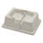 21"L x 14"W White Ceramic Rectangular Undermount Bathroom Sink with Overflow-125359762-125359767