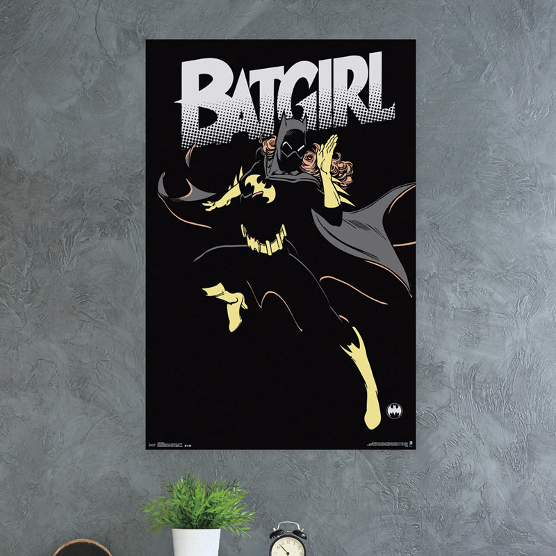 Impression sur papier batgirl