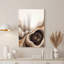 «Abstract Wavy Trees in Earth Tones», art mural sur toile-1324388437