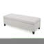 Upholstered Storage Ottoman Bench