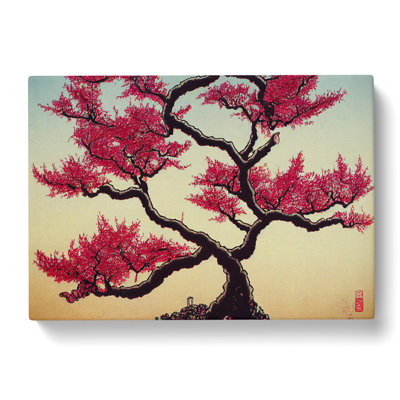 Splendorous Cherry Blossom Tree - Wrapped Canvas