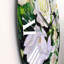 Bouquet de roses blanches - Horloge murale traditionnelle-60187762