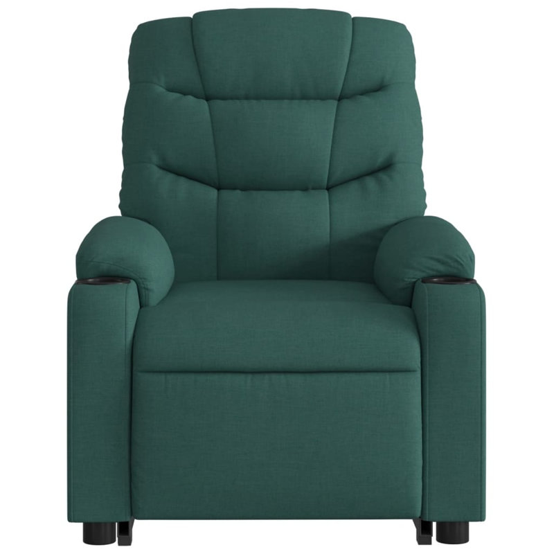 Tissu de fauteuil inclinable de massage Latitude Run®, Polyester vert foncé, Manual