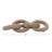 Mango Wood Carved Chain 4 Rings