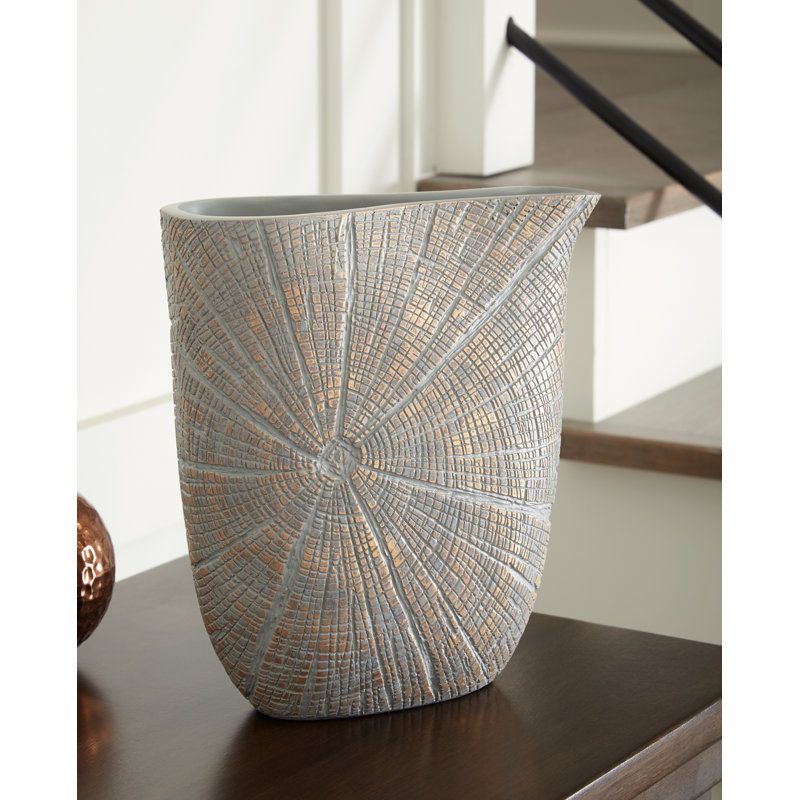 Vase de table Lundynn, H 10,75 po x l 9,72 po x P 3,75 po