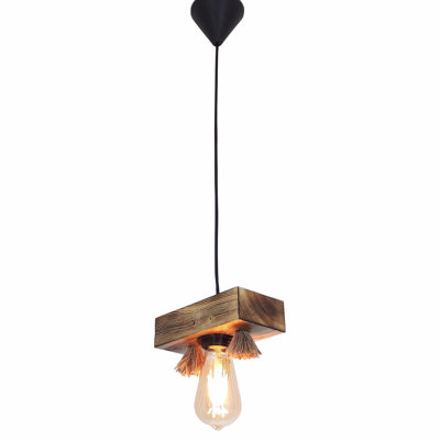 Luminaire suspendu à 1 lumière Yassin