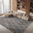 ImraanMoroccan Fringe Shag Performance Geometric Rug-1753102082