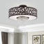 Plafonnier semi-encastré 4 lumières 18 po Feltman-22375465