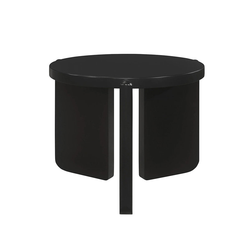 Round Wooden End Table (Only Including Table)
