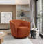 Fauteuil demi-tonneau pivotant à 31 degrés de largeur 31,1 po-923257507