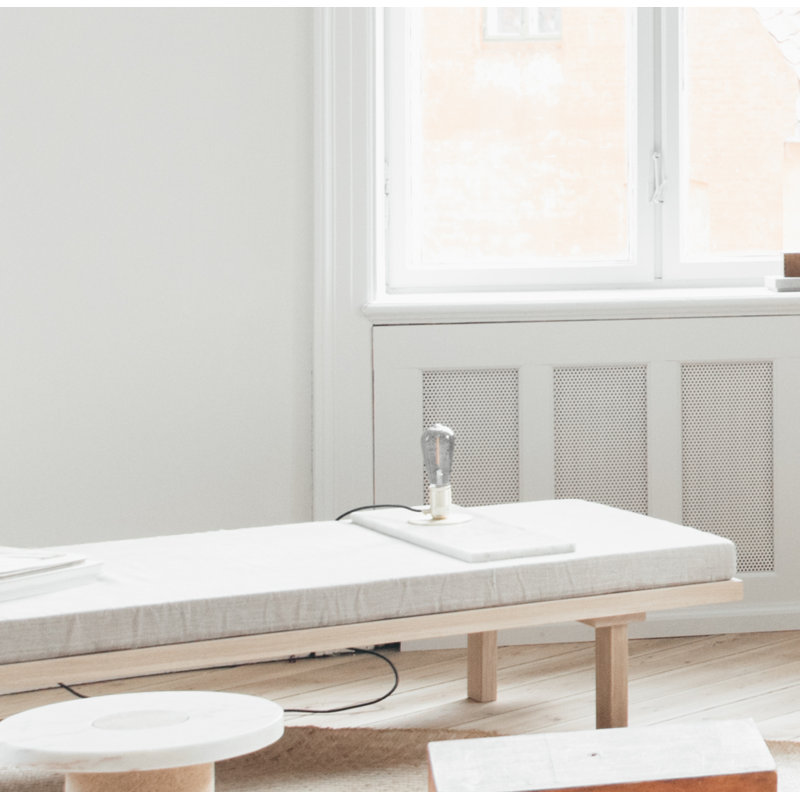 E27 Table Light White (ø12 cm), White
