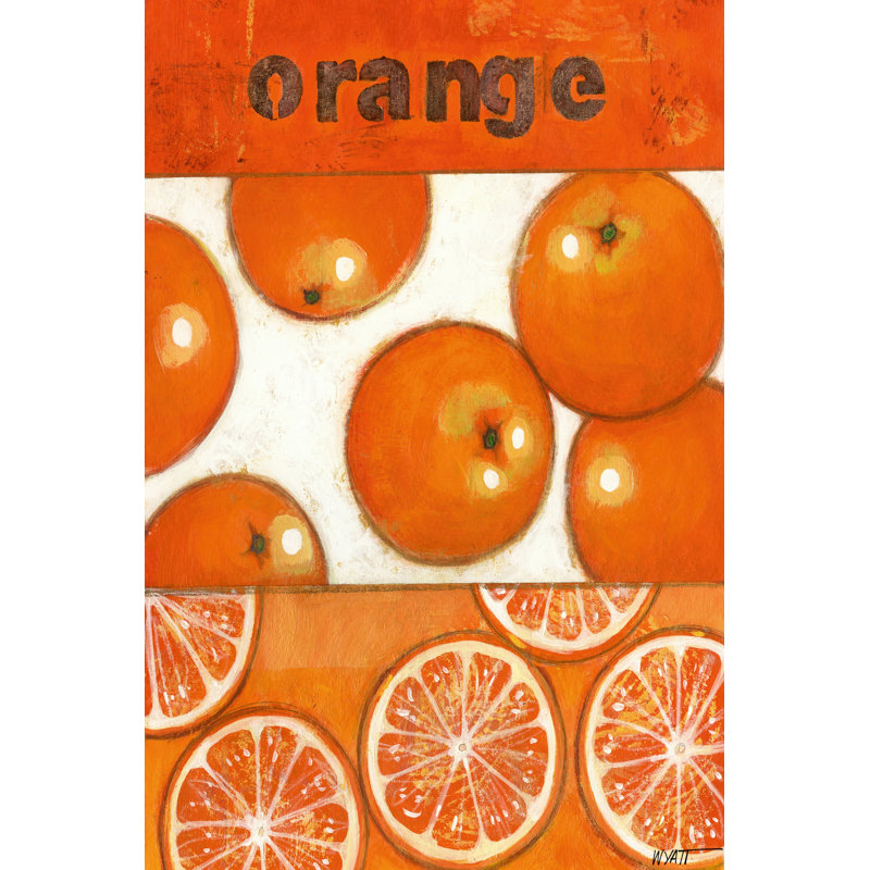 Orange by Norman Wyatt Jr. - Wrapped Canvas Art Prints, 46cm H x 30cm W x 3.8cm D