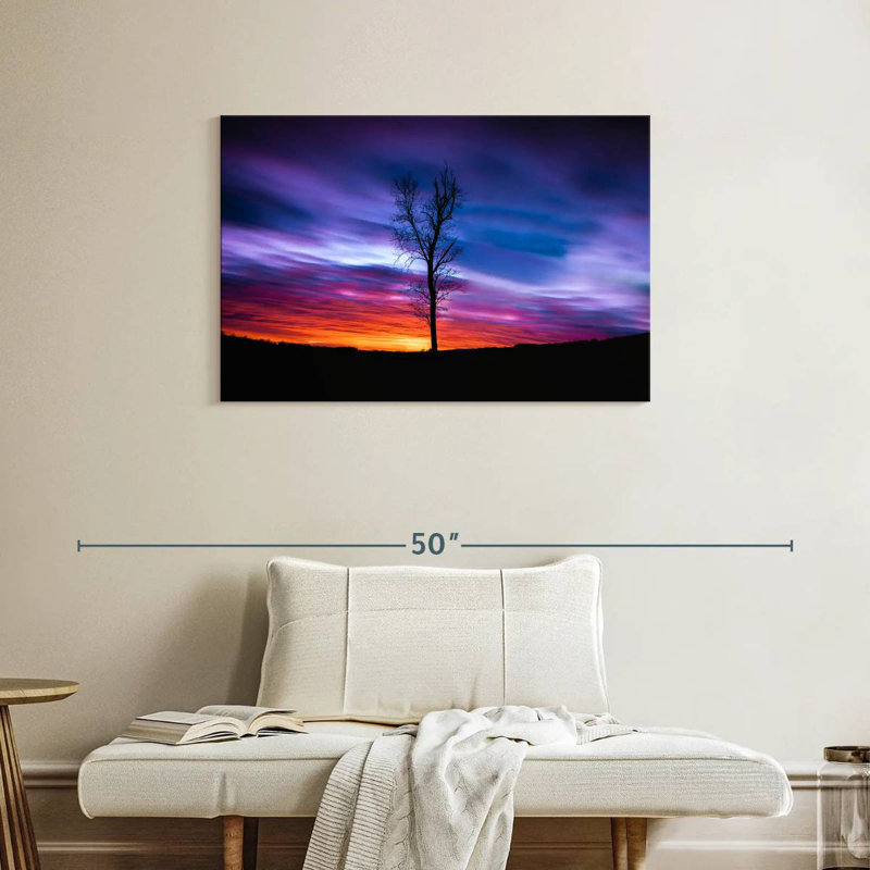 Alvord Lonely Sunset, H 24 po x l 36 po