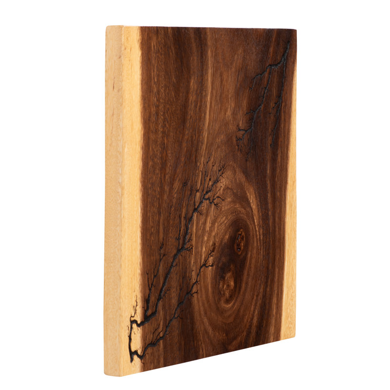 Lightning Wall Tile, Chamcha Wood